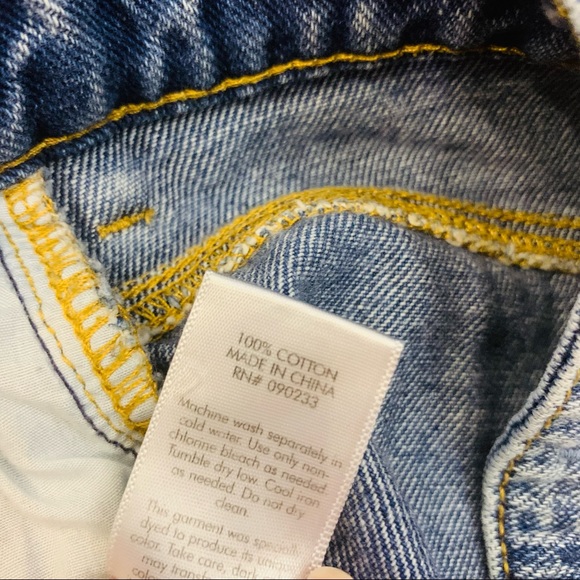 PacSun Bullhead High Rise Short Cut off Denim 3258 - Picture 7 of 7